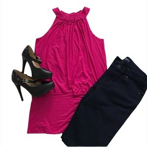 NWT Express hot pink top